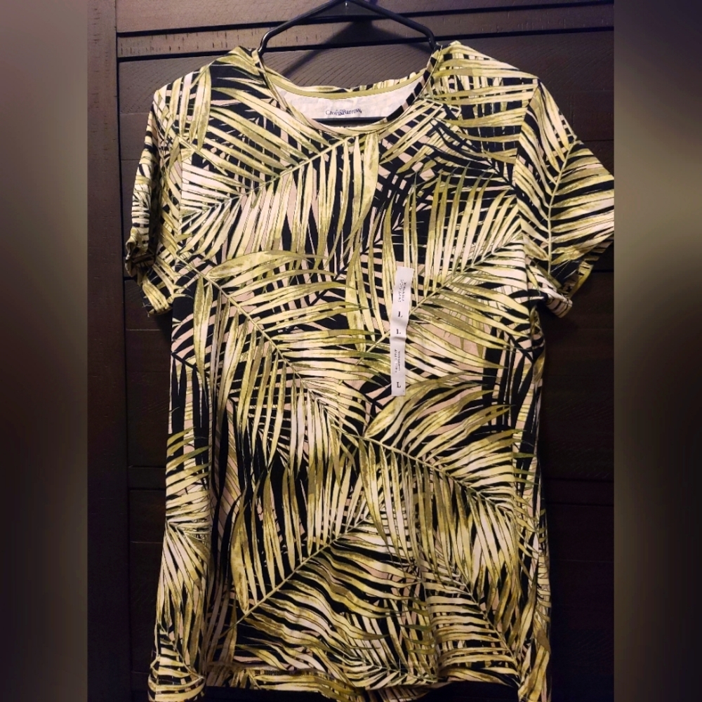 Croft&Barrow classic tee large NWT